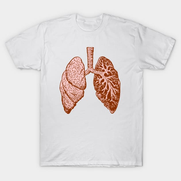 lungs T-Shirt by inazuma